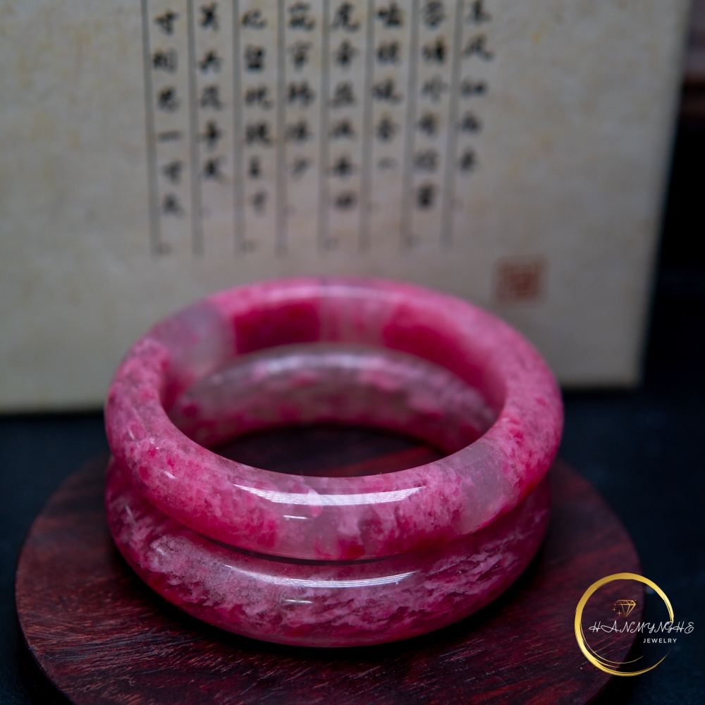 Vòng tay đá tường vi hàng đẹp HANMYNGHE 1 Vòng tay đá tường vi hàng đẹp HANMYNGHE