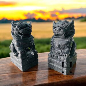 Cặp tượng kỳ lân đá đen tự nhiên nguyên khối phong thủy HANMYNGHE 5 images upload woo2F050f6e25dae385ef8a0a8d0ae0704c05