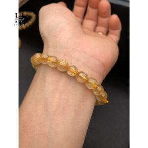 Vòng tay đá thạch anh tóc vàng 8mm HANMYNGHE 9 images upload woo2F0d611d04b2b44b261901d3c4991db0ff