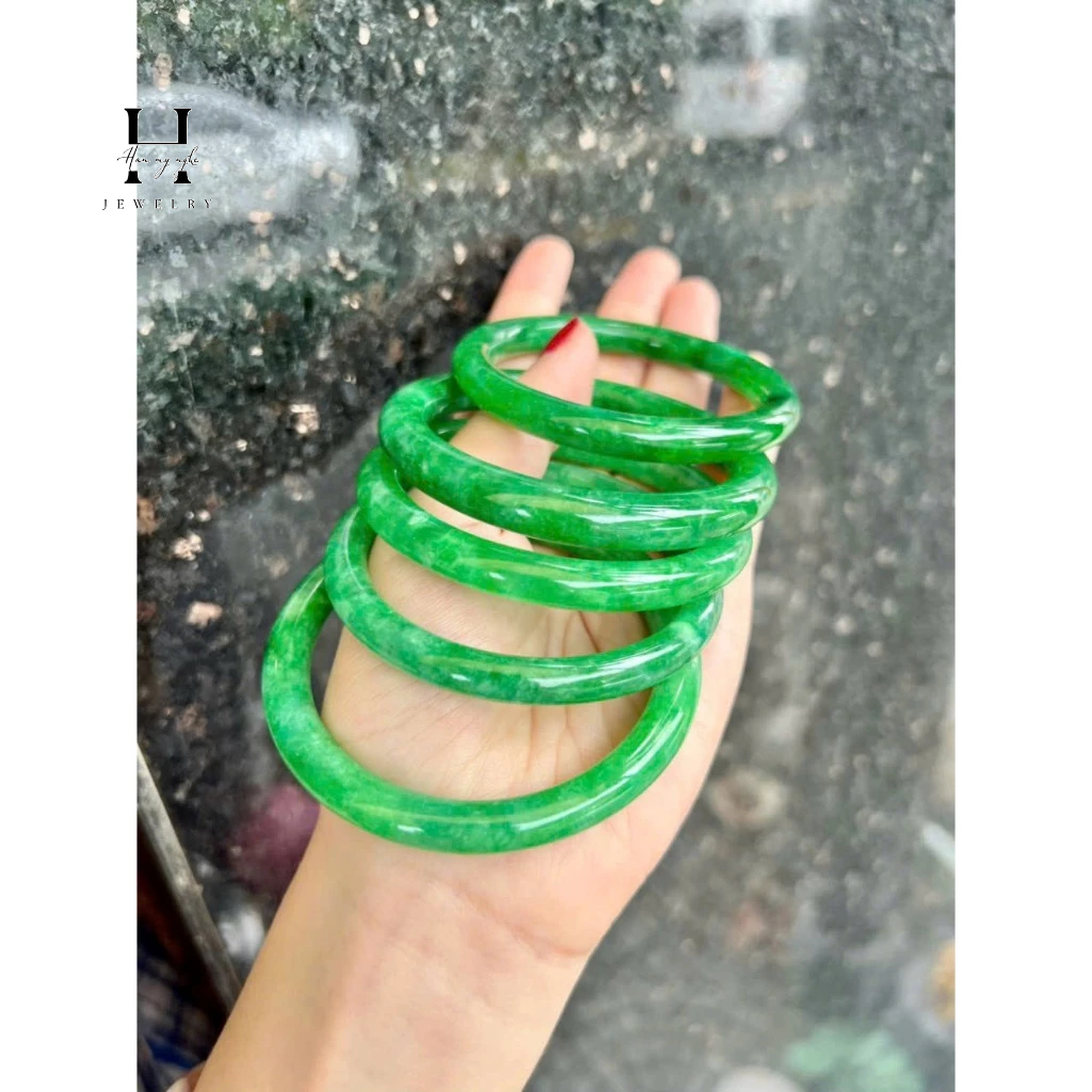 Vòng đá ngọc cẩm thạch HANMYNGHE 4 Vòng  đá ngọc cẩm thạch HANMYNGHE - Hình ảnh 4