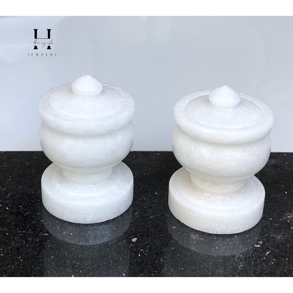 Ly nước thờ đá non nước cao 7cm HANMYNGHE 1 Ly nước thờ đá non nước cao 7cm HANMYNGHE