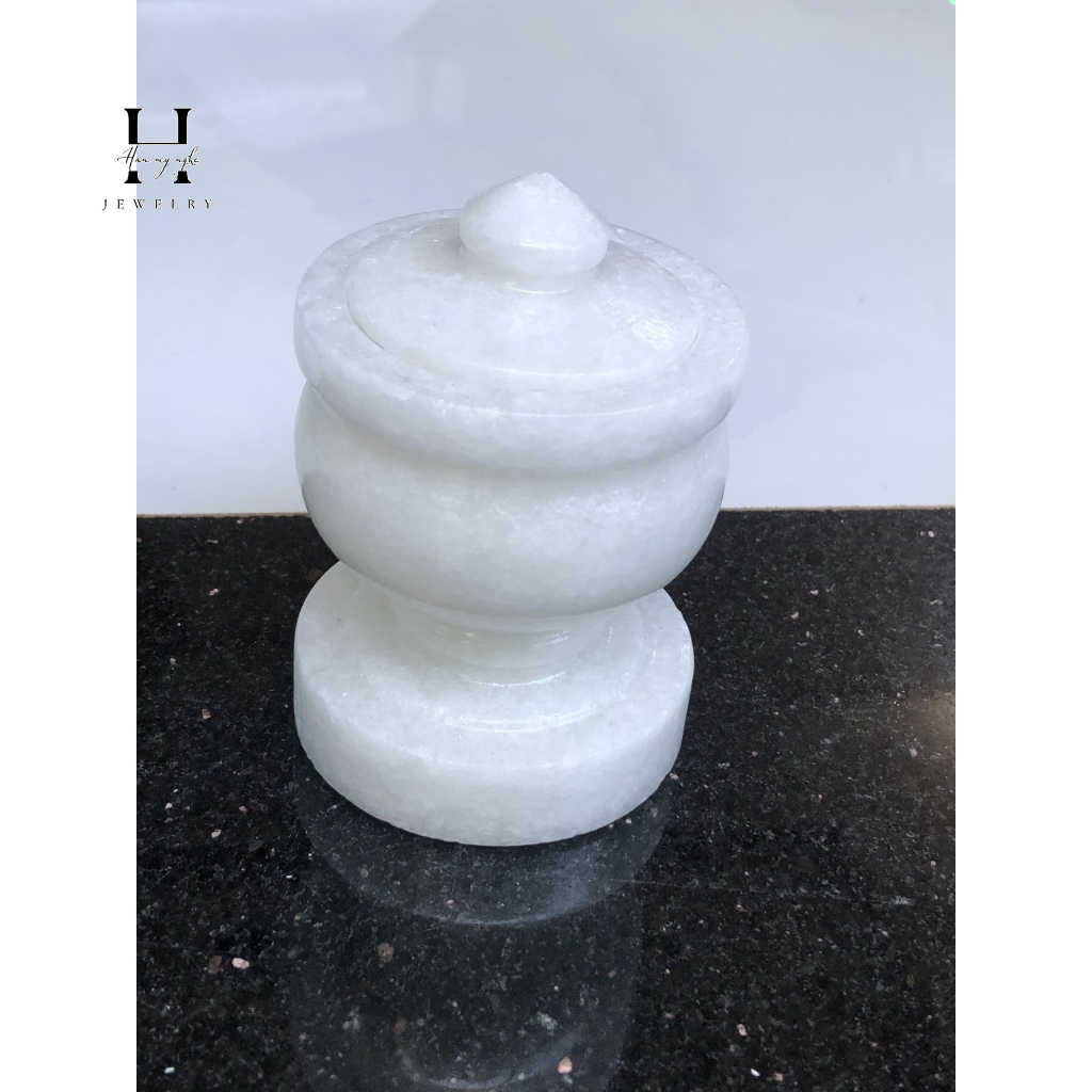 Ly nước thờ đá non nước cao 7cm HANMYNGHE 2 Ly nước thờ đá non nước cao 7cm HANMYNGHE - Hình ảnh 2