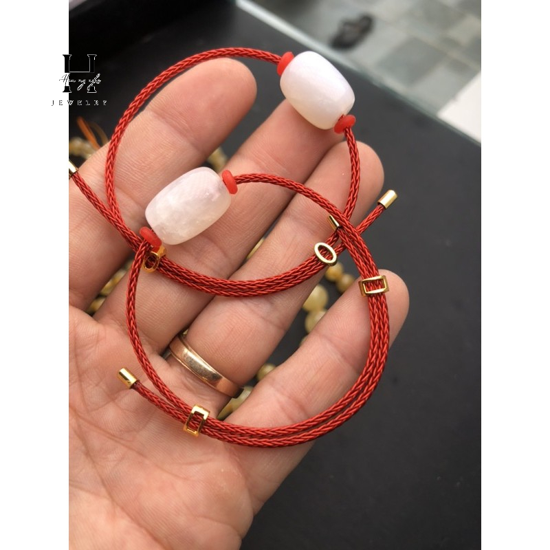 Vòng tay lu thống đá moonstone HANMYNGHE 3 Vòng tay lu thống đá moonstone HANMYNGHE - Hình ảnh 3