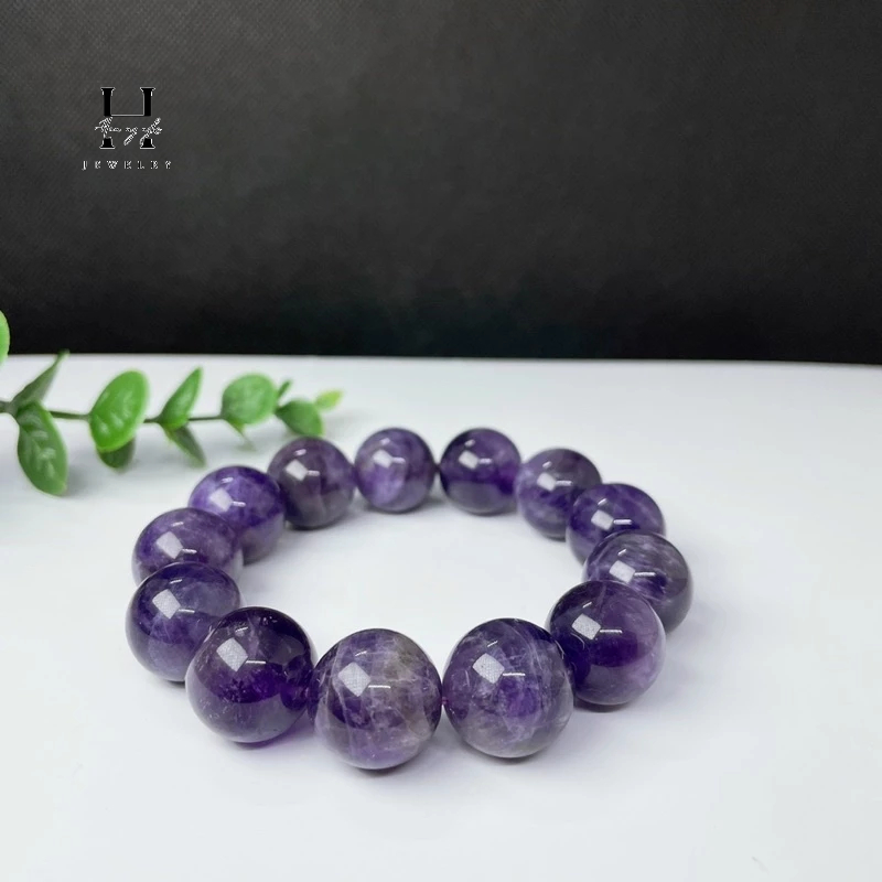 Vòng tay phong thuỷ đá thạch anh tím tự nhiên HANMYNGHE 5 Vòng tay phong thuỷ đá thạch anh tím tự nhiên HANMYNGHE - Hình ảnh 5