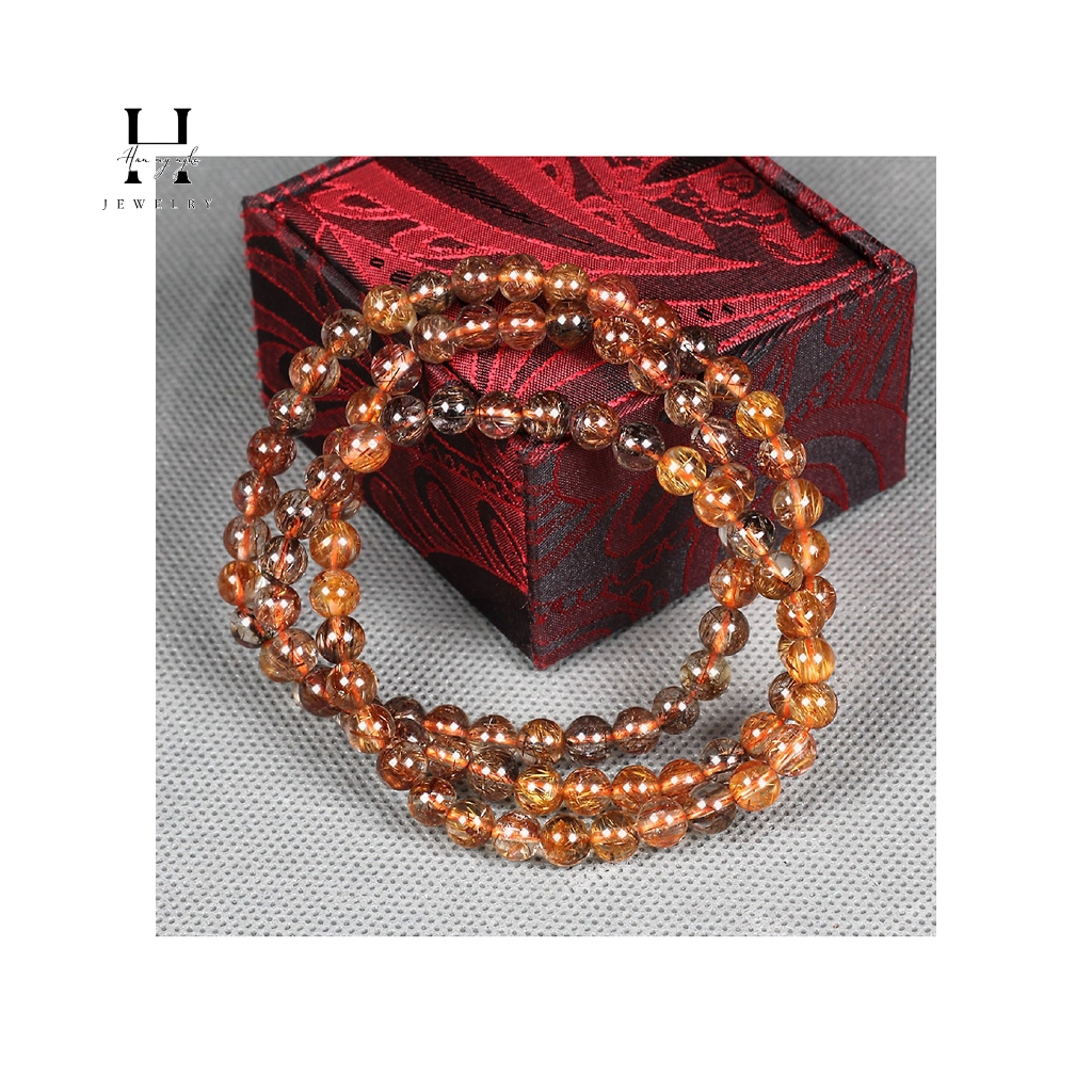 Chuỗi vòng tay nâu 7ly cho nam và nữ - Hợp cho người mệnh Thổ, mệnh Kim 1 Chuỗi vòng tay nâu 7ly cho nam và nữ - Hợp cho người mệnh Thổ, mệnh Kim