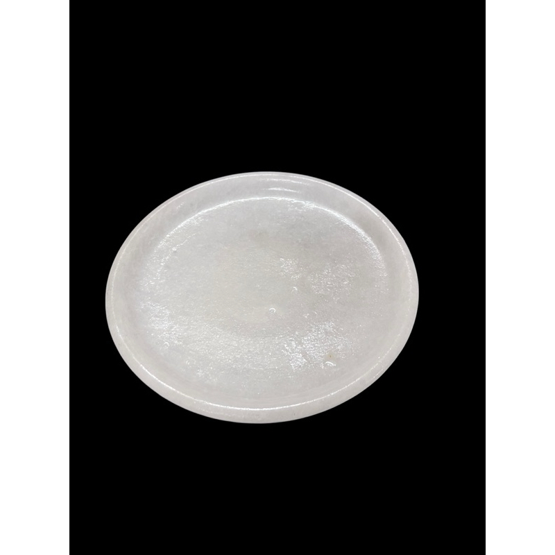 Đĩa đựng trái cây đá trắng đk 20 cm HANMYNGHE 2 Đĩa đựng trái cây đá trắng đk 20 cm HANMYNGHE - Hình ảnh 2