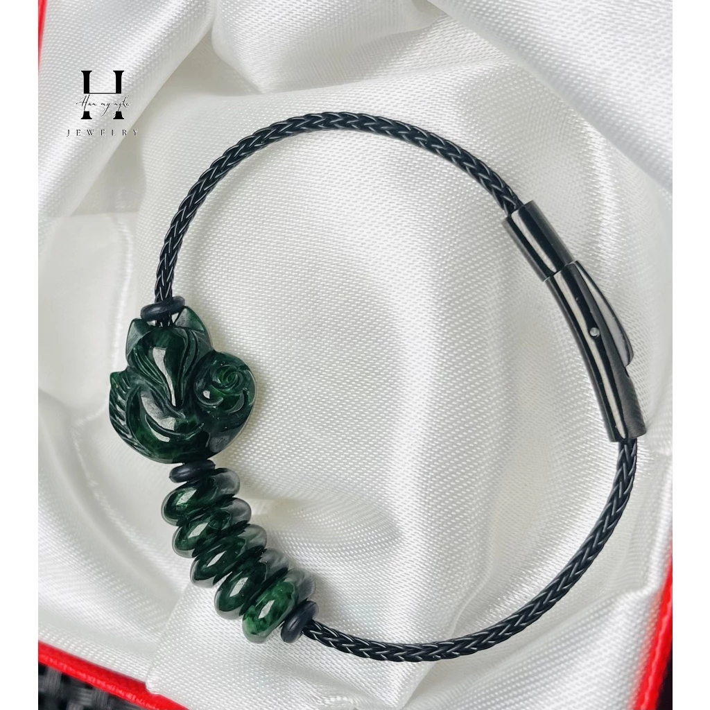 Vòng Tay Đồng Điếu Ngọc ngọc sơn thủy đo mix Hồ Ly HANMYNGHE 2 Vòng Tay Đồng Điếu Ngọc ngọc sơn thủy đo mix Hồ Ly HANMYNGHE - Hình ảnh 2