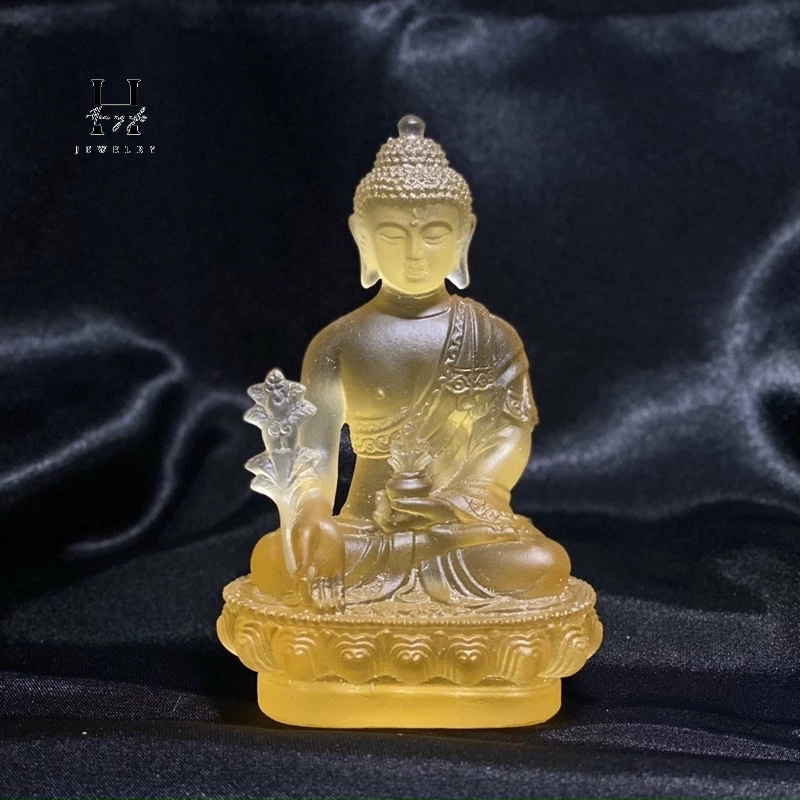 Tượng dược sư 12cm HANMYNGHE 2 Tượng dược sư 12cm HANMYNGHE - Hình ảnh 2