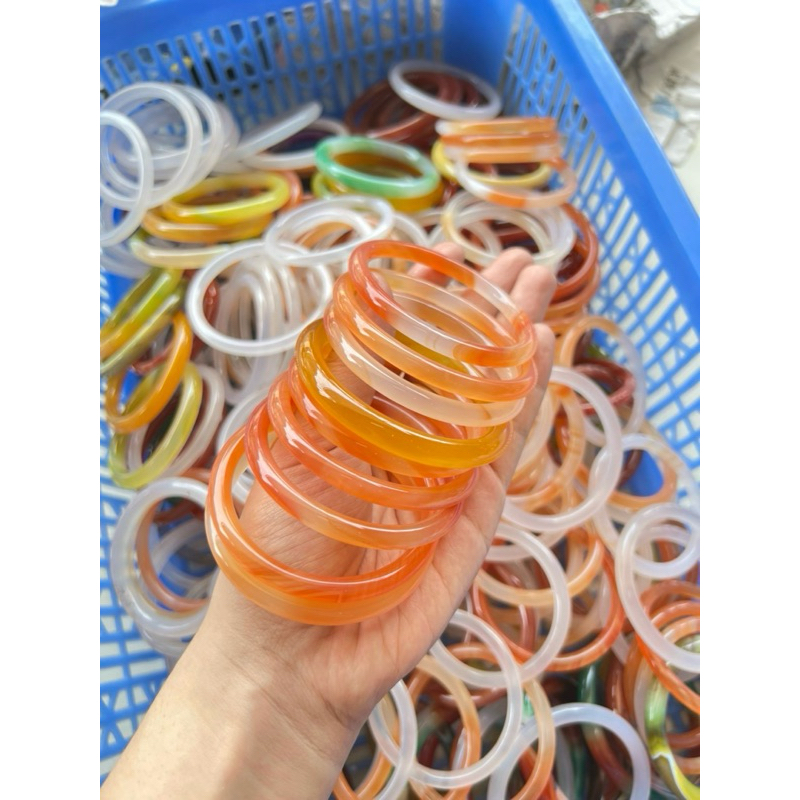 Vòng tay đá mã não tự nhiên HANMYNGHE 2 Vòng tay đá mã não tự nhiên HANMYNGHE - Hình ảnh 2