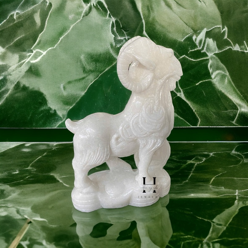 Dê đá non nước cao 20 cm HANMYNGHE 2 Dê đá non nước cao 20 cm HANMYNGHE - Hình ảnh 2