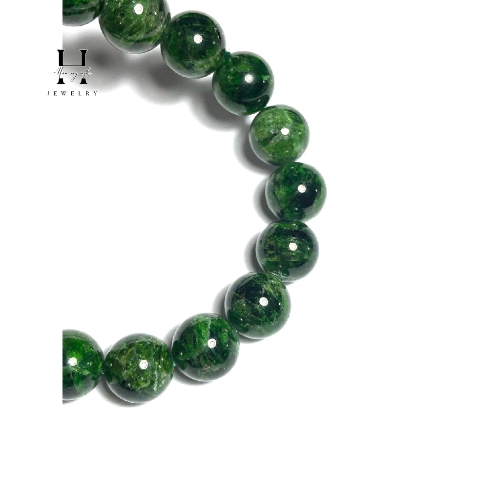 Vòng tay đá Diopsite HANMYNGHE 2 Vòng tay đá Diopsite HANMYNGHE - Hình ảnh 2