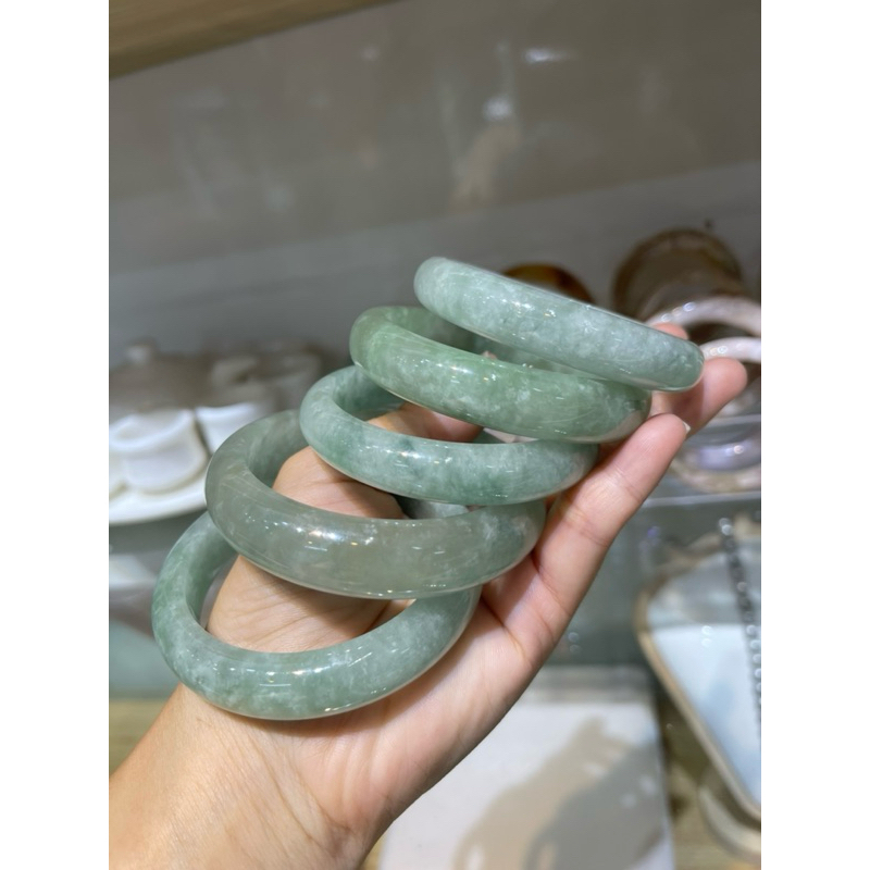 Vòng tay đá ngọc cẩm thạch ni 50-58 mm HANMYNGHE 2 Vòng tay đá ngọc cẩm thạch ni 50-58 mm HANMYNGHE - Hình ảnh 2