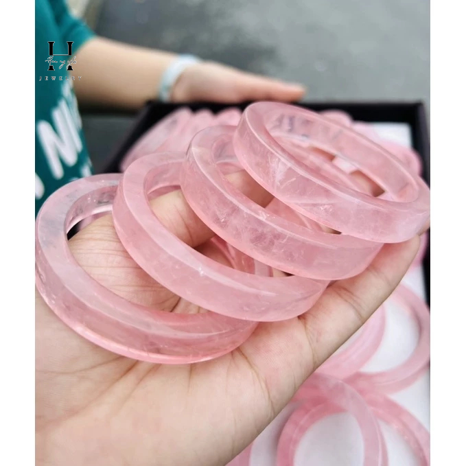 Vòng tay bảng vuông đá thạch anh hồng đậm đẹp HANMYNGHE 3 Vòng tay bảng vuông đá thạch anh hồng đậm đẹp HANMYNGHE - Hình ảnh 3