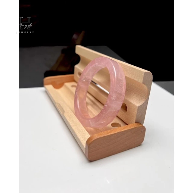 Vòng tay bảng vuông đá thạch anh hồng đậm đẹp HANMYNGHE 1 Vòng tay bảng vuông đá thạch anh hồng đậm đẹp HANMYNGHE