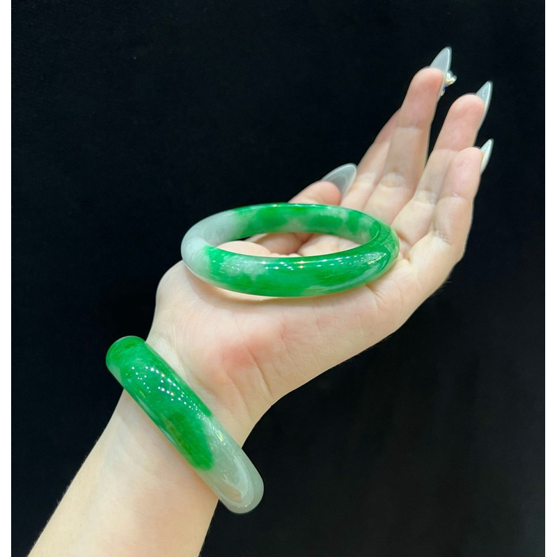 Vòng tay đá ngọc cẩm thạch size 52-58 mm HANMYNGHE 3 Vòng tay đá ngọc cẩm thạch size 52-58 mm HANMYNGHE - Hình ảnh 3