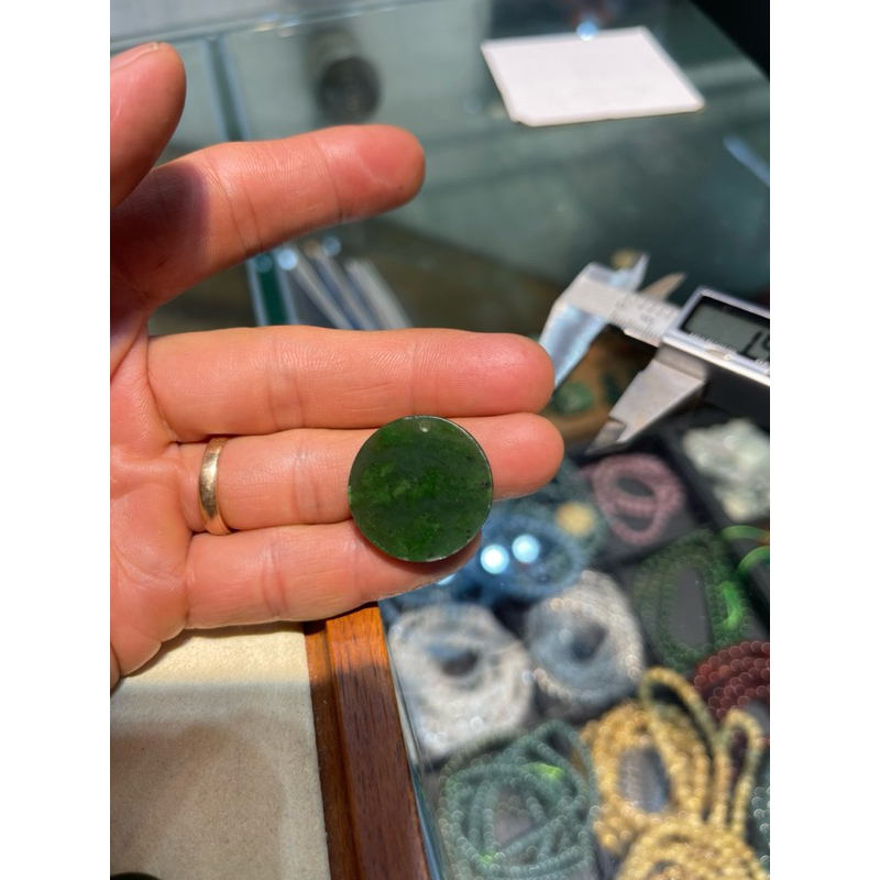 Mặt dây chuyền vô sự bài đá ngọc bích HANMYNGHE 3 Mặt dây chuyền vô sự bài đá ngọc bích HANMYNGHE - Hình ảnh 3