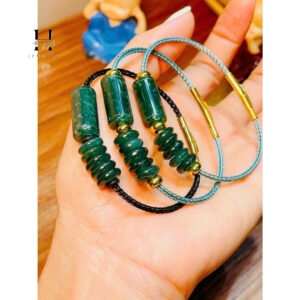 Vòng tay lu thống ngũ điếu đá lam ngọc tự nhiên HANMYNGHE 9 images upload woo2F491df61d30ce4828b3b74fe7b0fbb84e