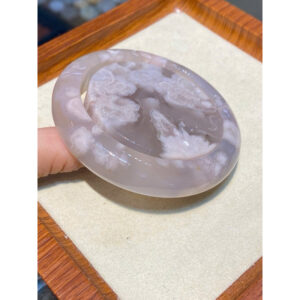 Vòng tay đá mã não hoa anh đào tặng kèm lõi hàng đẹp chất đá trong HANMYNGHE 10 images upload woo2F4a8c89f03b71220d5baa5bf3edc45c76