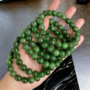 Vòng tay đá ngọc bích tự nhiên HANMYNGHE 5 images upload woo2F4b681f10c1cc60a053650e62dffc84a1