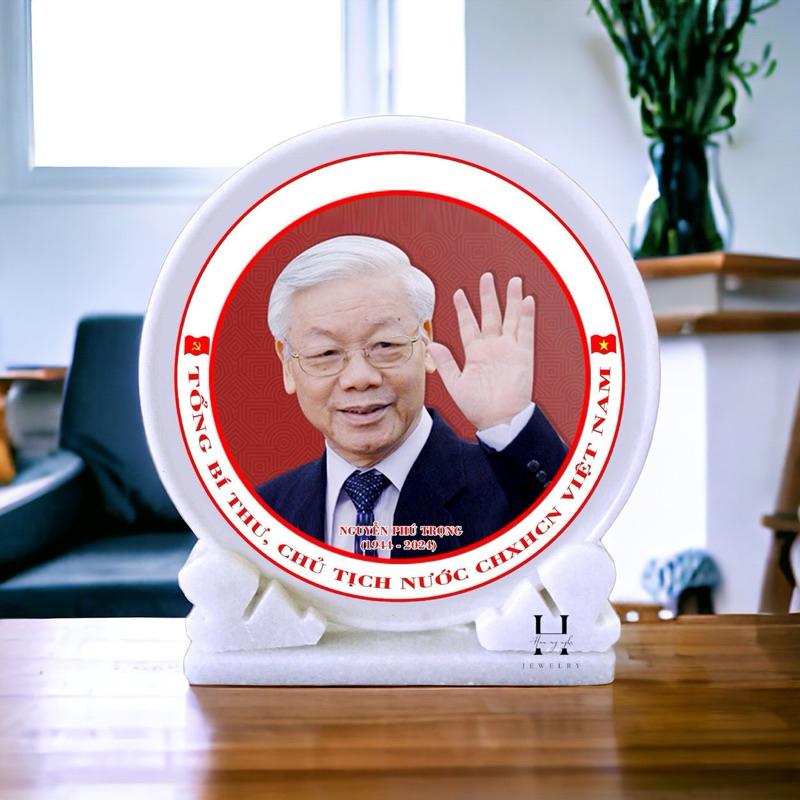 Đĩa chân dung in hình Bác Trọng HANMYNGHE 4 Đĩa chân dung in hình Bác Trọng HANMYNGHE - Hình ảnh 4