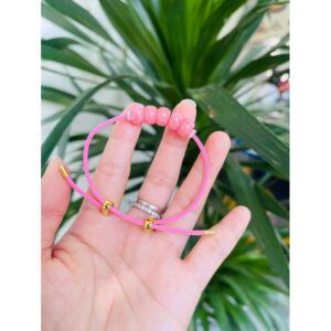 Vòng tay ngũ điếu đá đào hoa loại đẹp không vân đá HANMYNGHE 5 images upload woo2F590f31ae4baa0c688f9a2968b40285d1