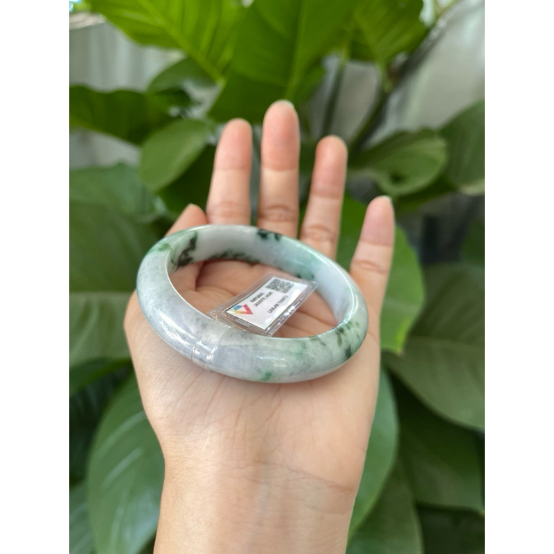 Vòng tay đá ngọc cẩm thạch A kèm giấy kiểm định liulad HANMYNGHE 2 Vòng tay đá ngọc cẩm thạch A kèm giấy kiểm định liulad HANMYNGHE - Hình ảnh 2