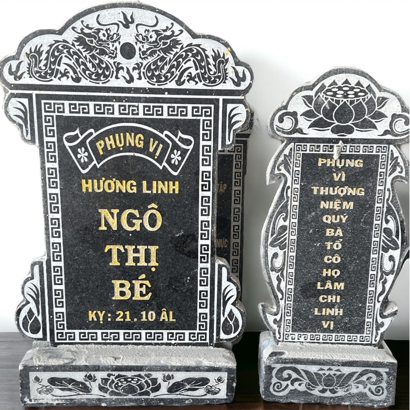 Bài vị đá khắc chữ theo yêu cầu HANMYNGHE 3 Bài vị đá khắc chữ theo yêu cầu HANMYNGHE - Hình ảnh 3
