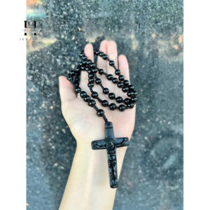 Vòng cổ mân côi đá obsidan HANMYNGHE 6 images upload woo2F604cec4f8f5a01e5e8d60689632719fc