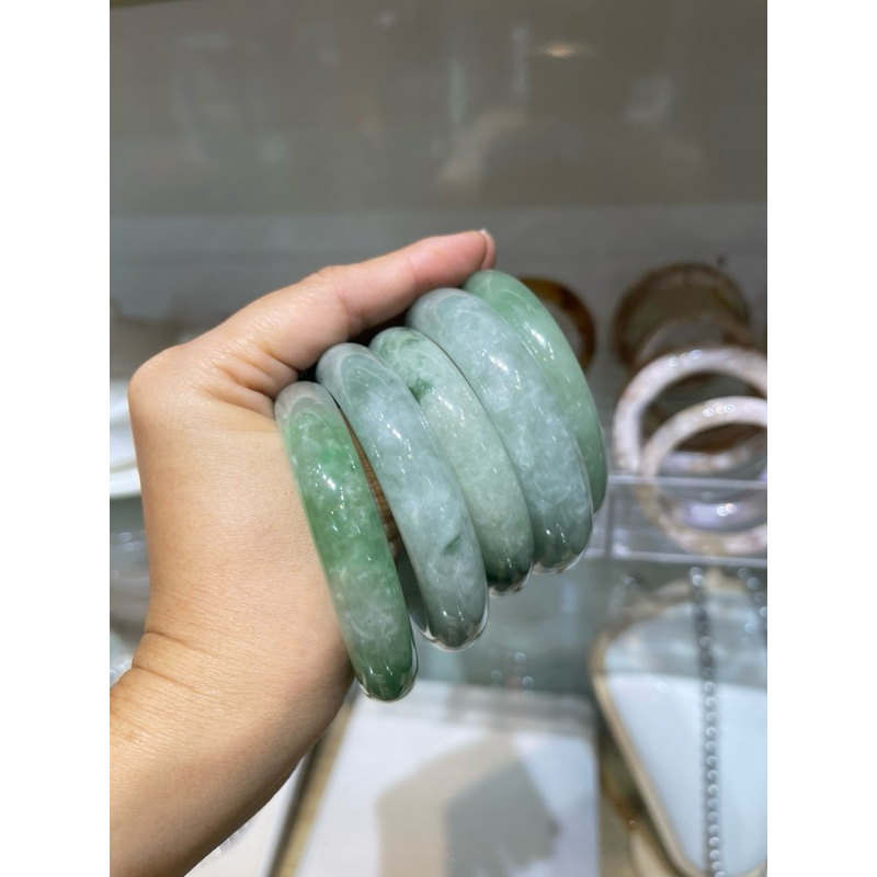 Vòng tay đá ngọc cẩm thạch ni 50-58 mm HANMYNGHE 8 Vòng tay đá ngọc cẩm thạch ni 50-58 mm HANMYNGHE - Hình ảnh 8