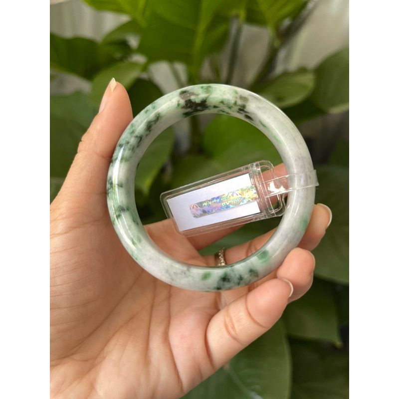 Vòng tay đá ngọc cẩm thạch A kèm giấy kiểm định liulad HANMYNGHE 5 Vòng tay đá ngọc cẩm thạch A kèm giấy kiểm định liulad HANMYNGHE - Hình ảnh 5