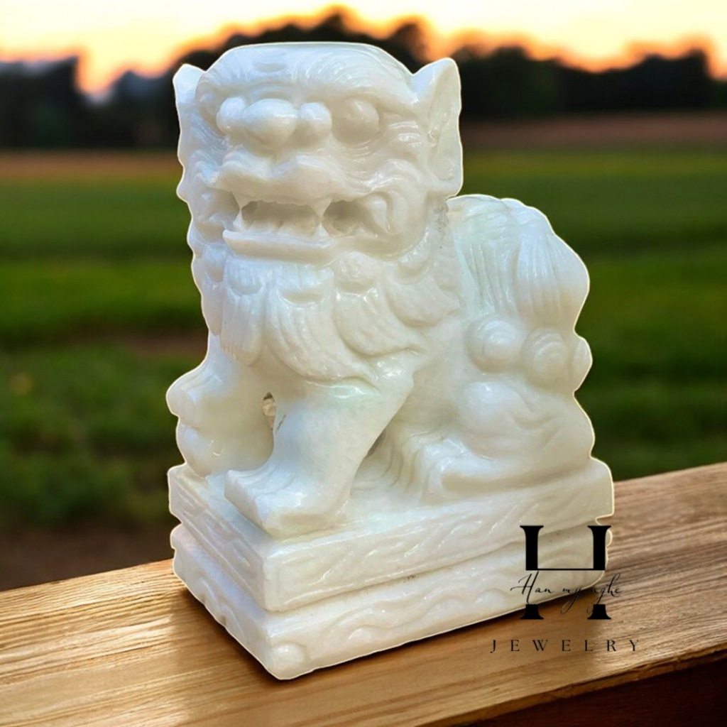Cặp kỳ lân đá nguyên khối tự nhiên HANMYNGHE 6 Cặp kỳ lân  đá nguyên khối tự nhiên HANMYNGHE - Hình ảnh 6