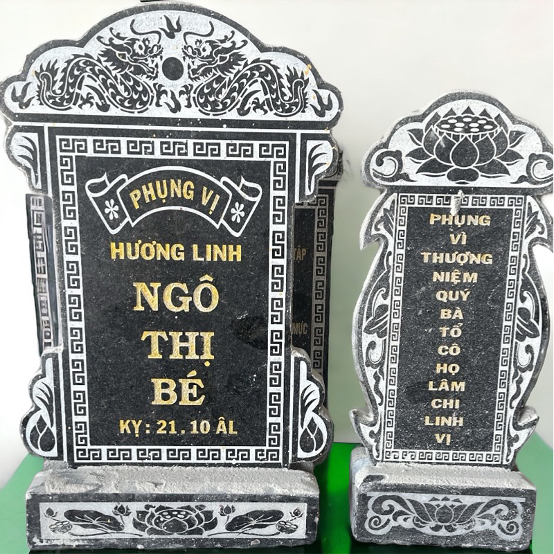 Bài vị đá khắc chữ theo yêu cầu HANMYNGHE 2 Bài vị đá khắc chữ theo yêu cầu HANMYNGHE - Hình ảnh 2