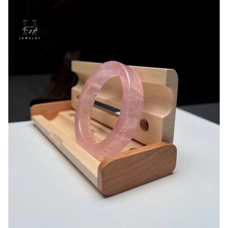 Vòng tay bảng vuông đá thạch anh hồng đậm đẹp HANMYNGHE 2 Vòng tay bảng vuông đá thạch anh hồng đậm đẹp HANMYNGHE - Hình ảnh 2