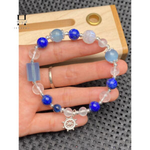 Vòng tay đá phong thuỷ mix charm bạc HANMYNGHE 15 images upload woo2F6f3a85519927f42cfc6dc1ada61a4890