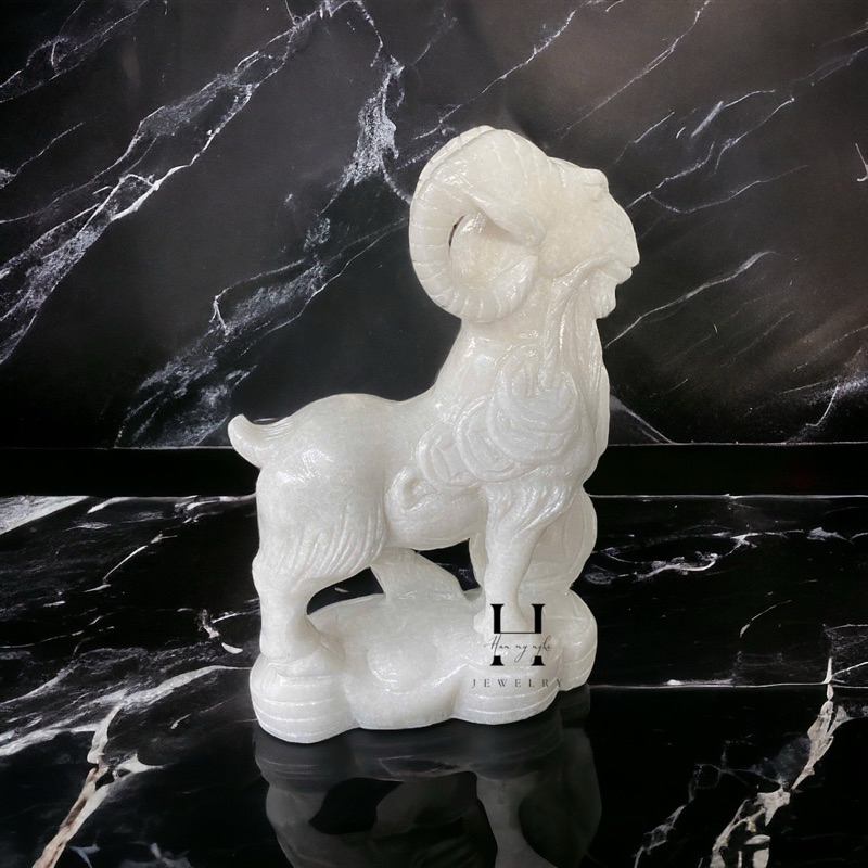 Dê đá non nước cao 20 cm HANMYNGHE 3 Dê đá non nước cao 20 cm HANMYNGHE - Hình ảnh 3