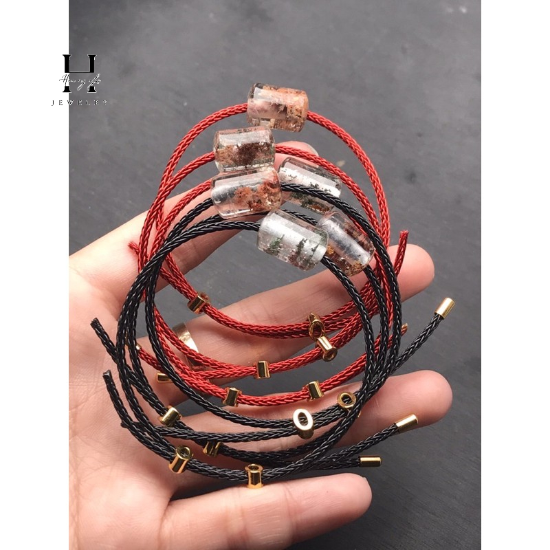 Vòng tay lu thống đá thạch anh ưu linh ngũ sắc HANMYNGHE 4 Vòng tay lu thống đá thạch anh ưu linh ngũ sắc HANMYNGHE - Hình ảnh 4