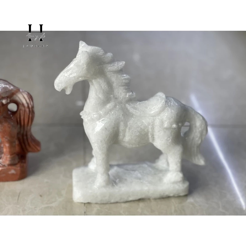 Cặp ngựa thờ cúng đá tự nhiên HANMYNGHE 3 Cặp ngựa thờ cúng đá tự nhiên HANMYNGHE - Hình ảnh 3