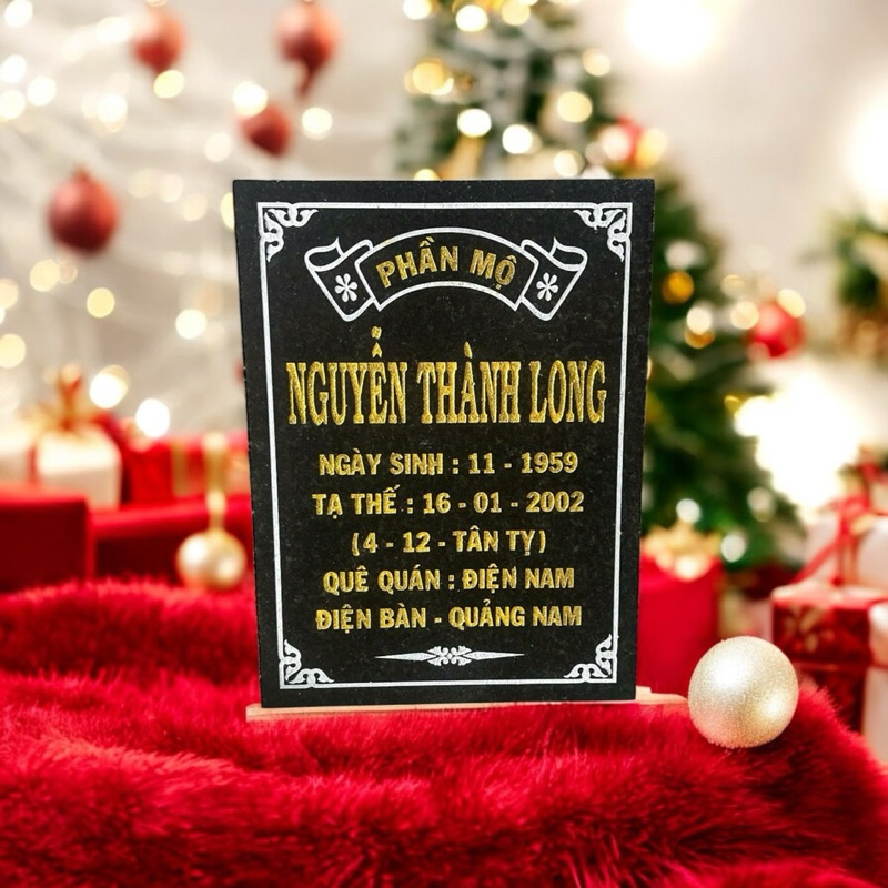 Bia đá khắc tên theo yêu cầu HANMYNGHE 2 Bia đá khắc tên theo yêu cầu HANMYNGHE - Hình ảnh 2