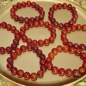 Vòng tay đá mã não đỏ tự nhiên 12 mm HANMYNGHE 5 images upload woo2F7b6814814eed050220e5d7e08cc05568