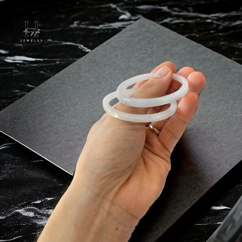 Vòng bảng nhỏ đá ngọc cẩm thạch ni 50-52mm 1 Vòng bảng nhỏ đá ngọc cẩm thạch ni 50-52mm