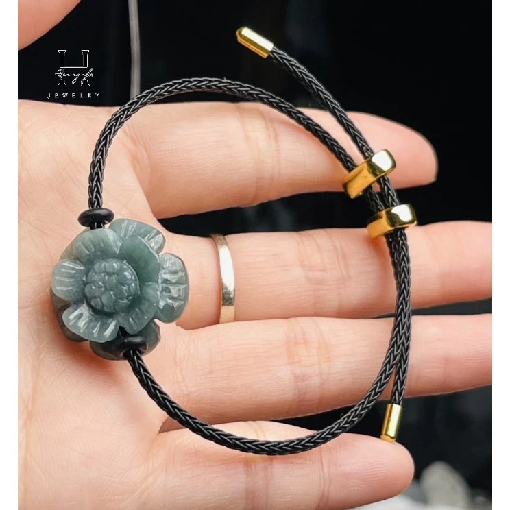 Vòng tay hoa mai đá lam ngọc HANMYNGHE 2 Vòng tay hoa mai đá lam ngọc HANMYNGHE - Ảnh 2