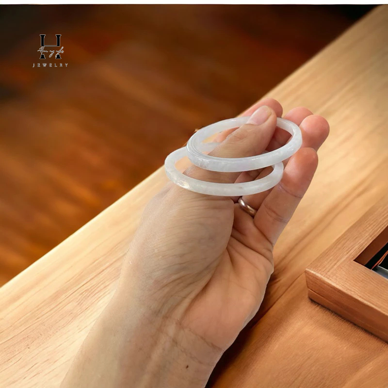 Vòng bảng nhỏ đá ngọc cẩm thạch ni 50-52mm 2 Vòng bảng nhỏ đá ngọc cẩm thạch ni 50-52mm - Hình ảnh 2