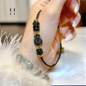 Vòng tay hồ ly đá thạch anh tóc đen mix ngũ điếu tính duyên tài lộc may mắn HANMYNGHE 6 images upload woo2F8807cd28703308b957eaeeca03acacb4