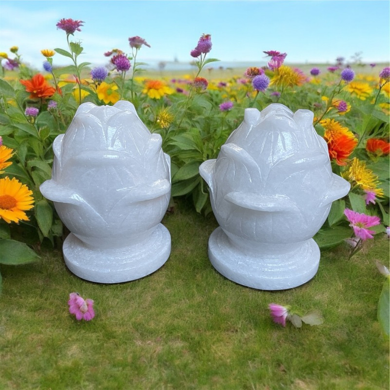 Cặp búp sen đá non nước tự nhiên 13x18 cm HANMYNGHE 1 Cặp búp sen đá non nước tự nhiên 13x18 cm HANMYNGHE