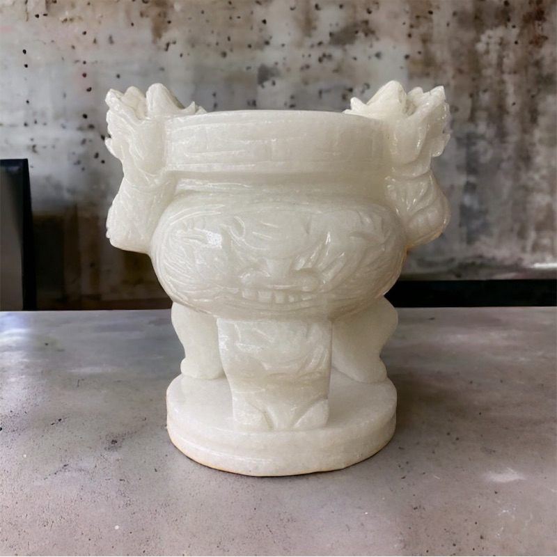 Lư hương chạm rồng đá non nước 20 cm HANMYNGHE 3 Lư hương chạm rồng đá non nước 20 cm HANMYNGHE - Hình ảnh 3