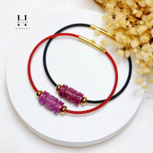 Vòng tay lu thống đá ruby nam phi tự nhiên HANMYNGHE 7 images upload woo2F9295cefac74174669151bc01be454d77