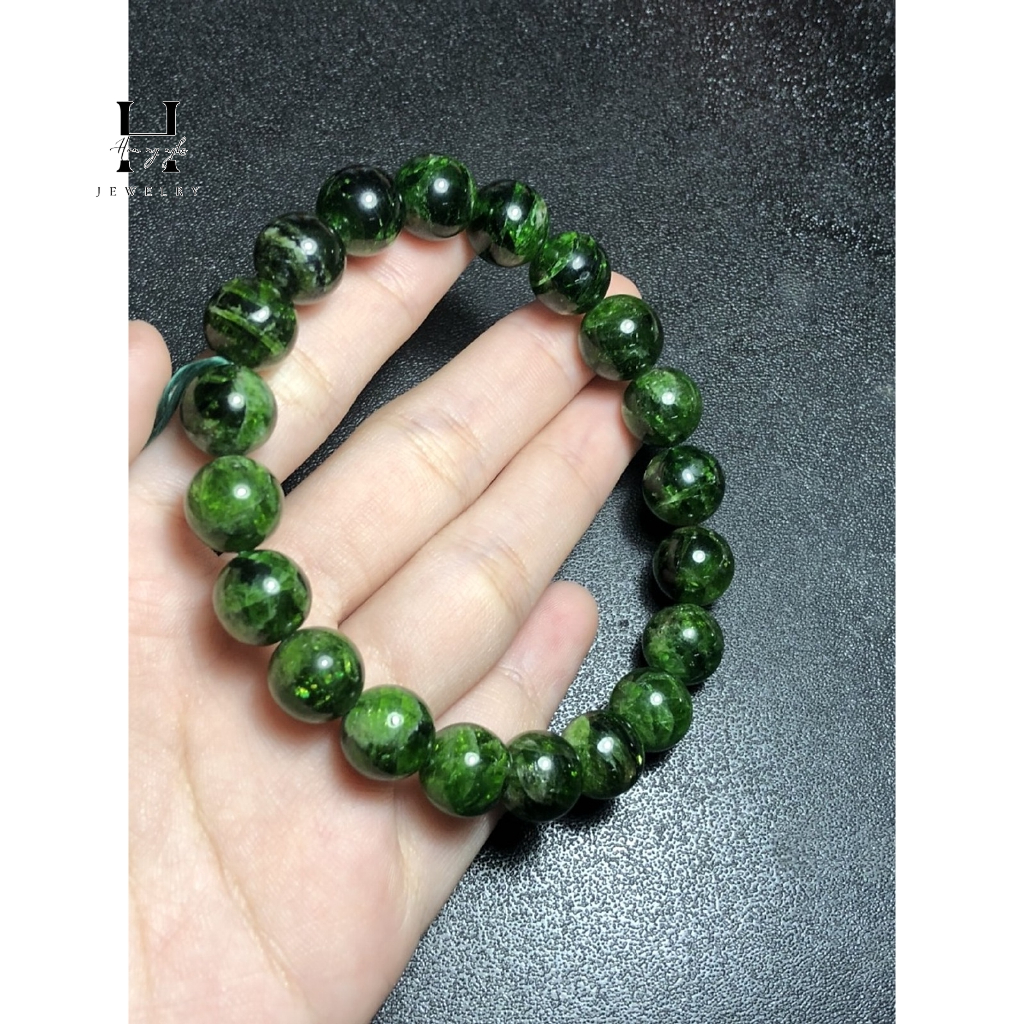 Vòng tay Diopside 10mm 3 Vòng tay Diopside 10mm - Hình ảnh 3