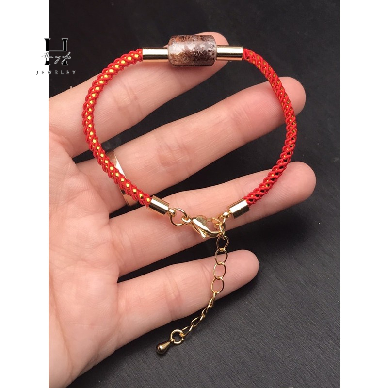 Vòng tay lu thống Thạch anh ưu linh ngũ sắc HANMYNGHE 3 Vòng tay lu thống Thạch anh ưu linh ngũ sắc HANMYNGHE - Hình ảnh 3