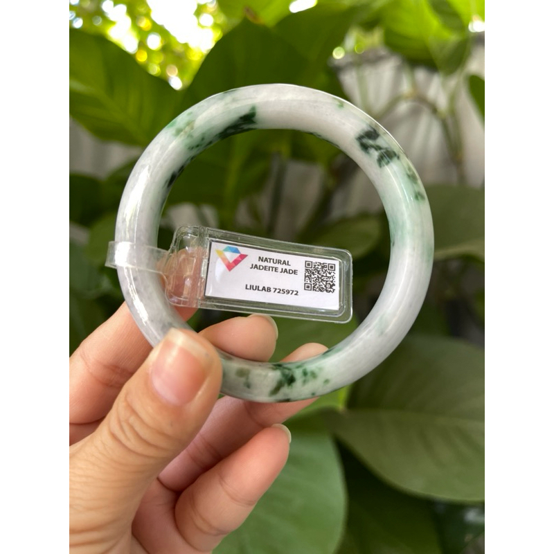 Vòng tay đá ngọc cẩm thạch A kèm giấy kiểm định liulad HANMYNGHE 8 Vòng tay đá ngọc cẩm thạch A kèm giấy kiểm định liulad HANMYNGHE - Hình ảnh 8