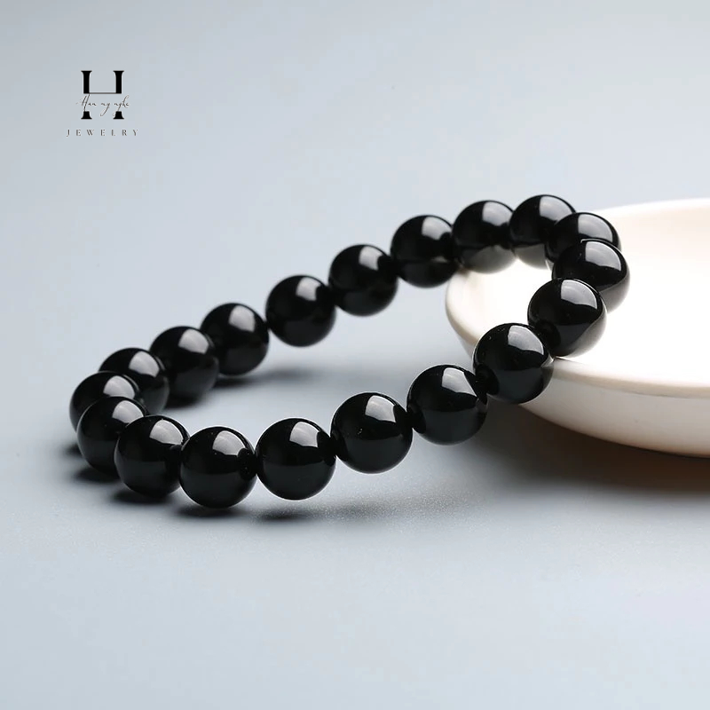 Vòng tay đá mã não tự nhiên 8mm HANMYNGHE 3 Vòng tay đá mã não tự nhiên 8mm HANMYNGHE - Hình ảnh 3
